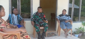 Jaga Keamanan dan Kebersihan, Babinsa Koramil 1602-02 Turun ke Masyarakat