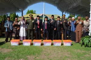 Semangat HUT ke-80 TNI di Dompu: Upacara, Baksos, dan Dandim Cup III Meriahkan Perayaan