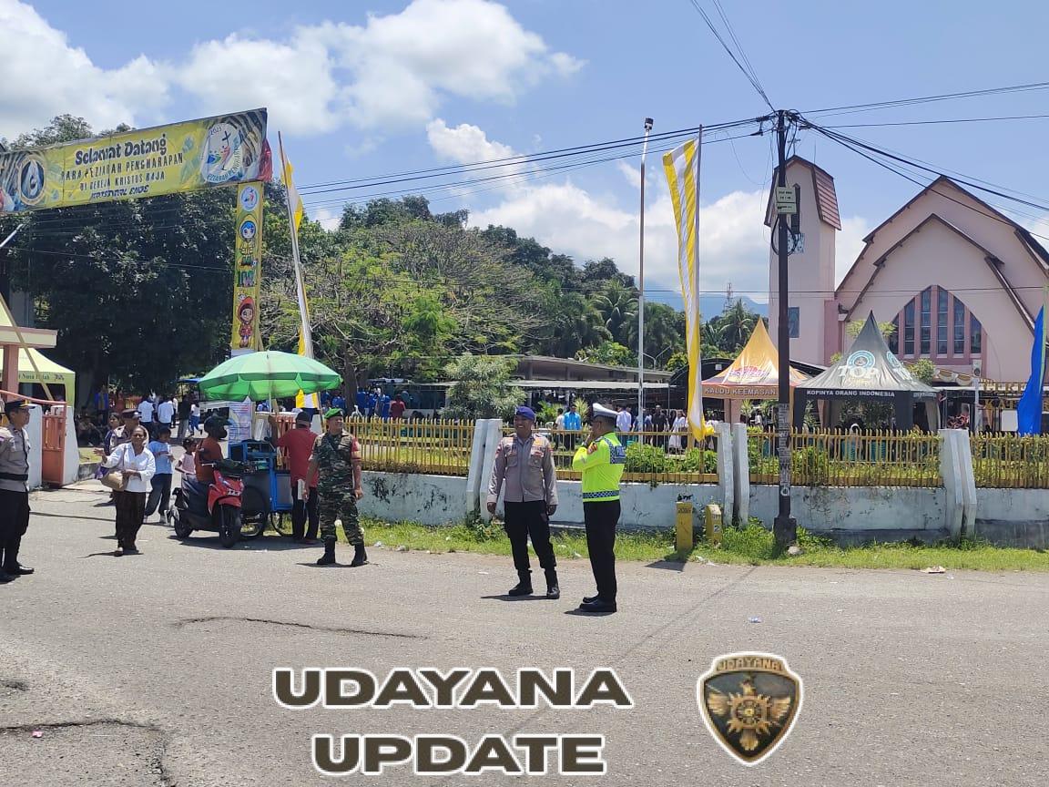 Kebersamaan TNI dan Rakyat Terlihat di Ziarah Yubelium OMK Keuskupan Agung Ende