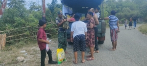 “Hadiah Kecil Prajurit”: Peltu Lasiman Pastikan Kodim Manggarai Hadir untuk Kesejahteraan Rakyat.