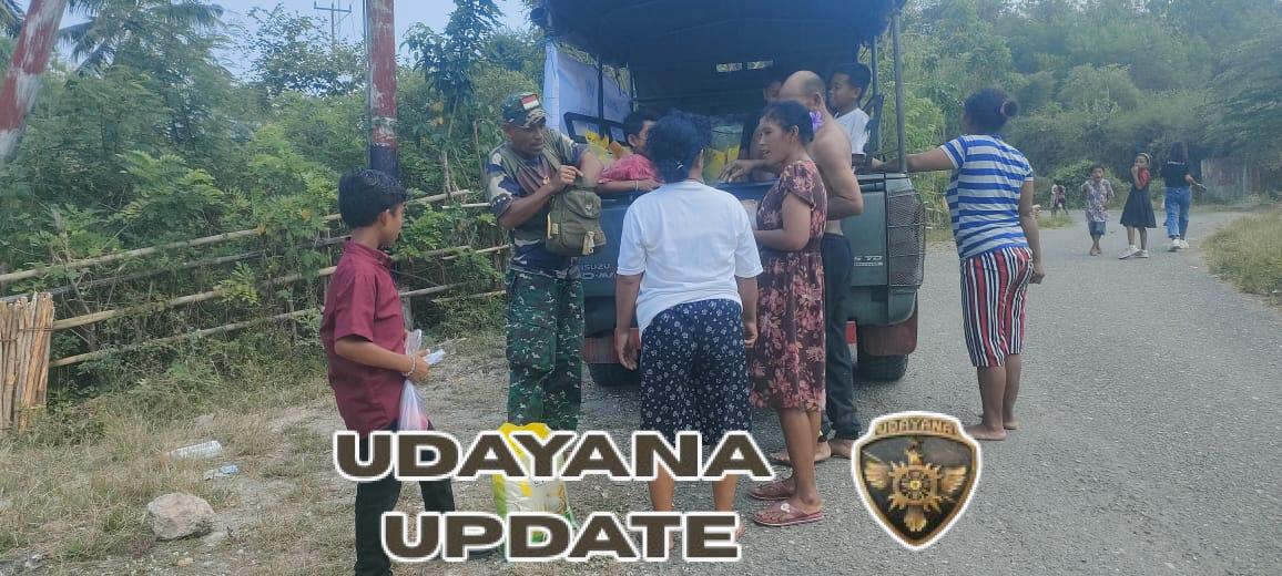 “Hadiah Kecil Prajurit”: Peltu Lasiman Pastikan Kodim Manggarai Hadir untuk Kesejahteraan Rakyat.