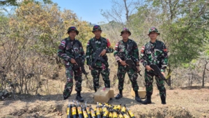 Pos Napan Gagalkan Upaya Penyelundupan Miras di Perbatasan RI-RDTL