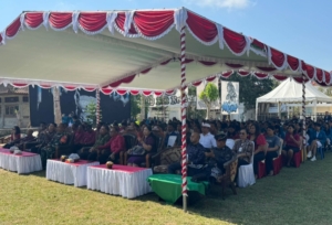 Babinsa Desa Sulahan Hadiri dan Dukung Acara Puncak HUT ke-32 SMA Negeri 1 Susut