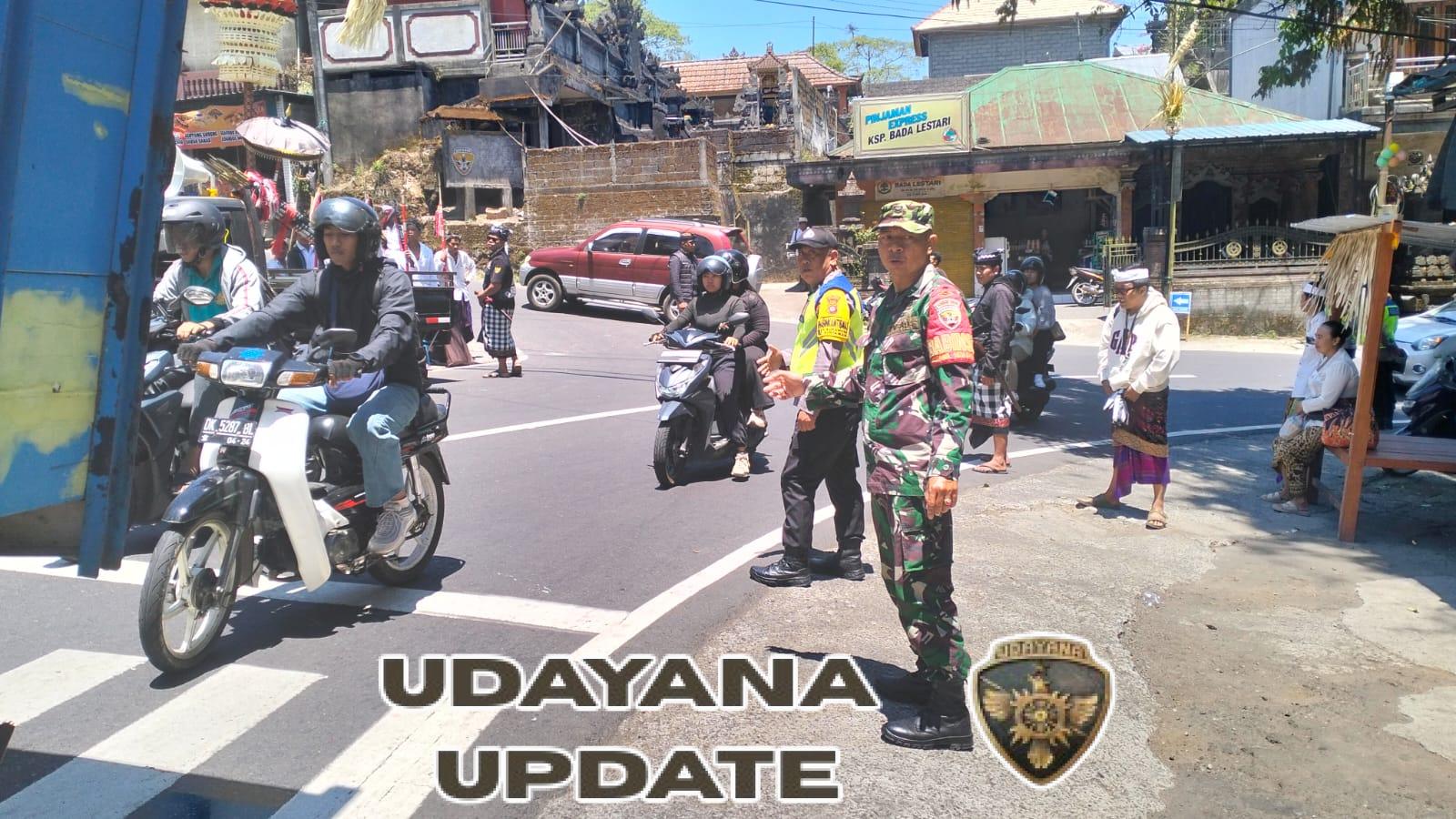 TNI–Polri Bersinergi Amankan Karya Pujawali di Pura Puncak Penulisan Sukawana