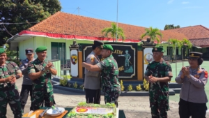 Secata Rindam IX/Udayana Dapat Kejutan HUT ke-80 TNI dari Polres Buleleng