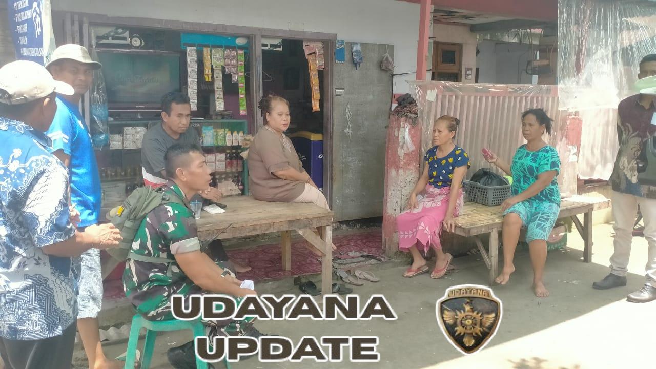 Babinsa Mangge Asi Pererat Silaturahmi Lewat Komsos Bersama Warga