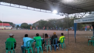 Babinsa Koramil 1625-05/Aesesa Amankan Turnamen Sepak Bola Kota Mbay Cup I