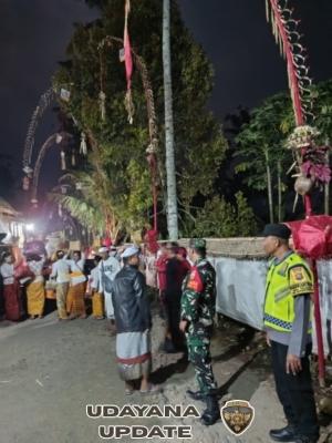 Sinergitas Tiga Pilar Di Desa Takmung Kawal Ida Bhatara Pura Dalem Desa Adat Lepang Menuju Bangli