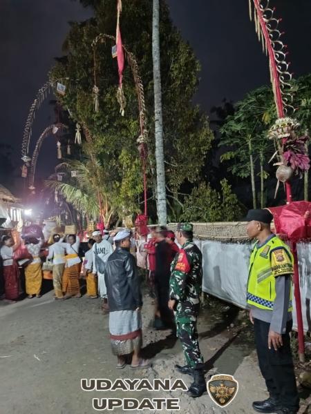 Sinergitas Tiga Pilar Di Desa Takmung Kawal Ida Bhatara Pura Dalem Desa Adat Lepang Menuju Bangli