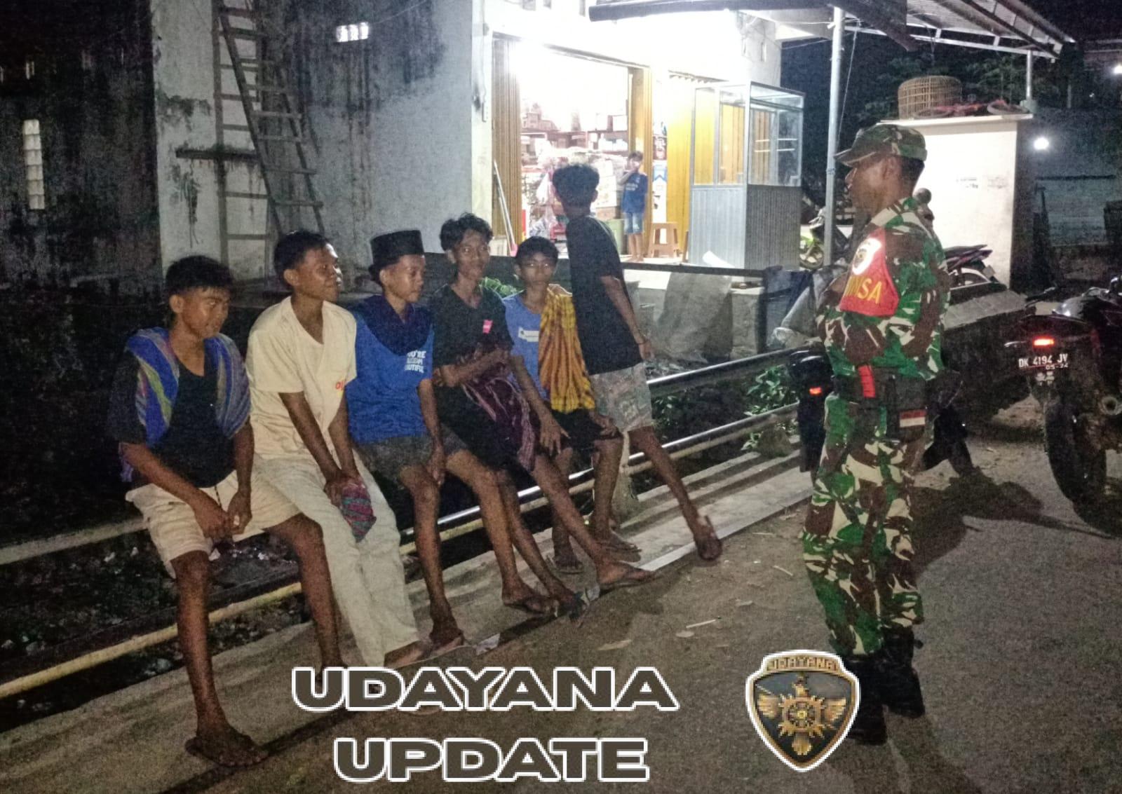 Warga Desa Rite Dihimbau Jauhi Narkoba dan Pergaulan Bebas oleh Babinsa