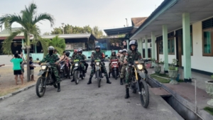 Patroli Gabungan Kodim 1603/Sikka dan Komcad SPPI Warnai Peringatan HUT TNI ke-80 Tahun 2025