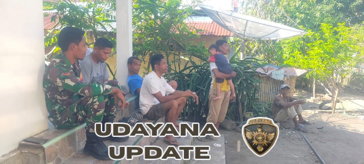 Babinsa Koramil 1602-01/Ende Tingkatkan Komsos dan Keamanan Wilayah di Desa Ndetuszea