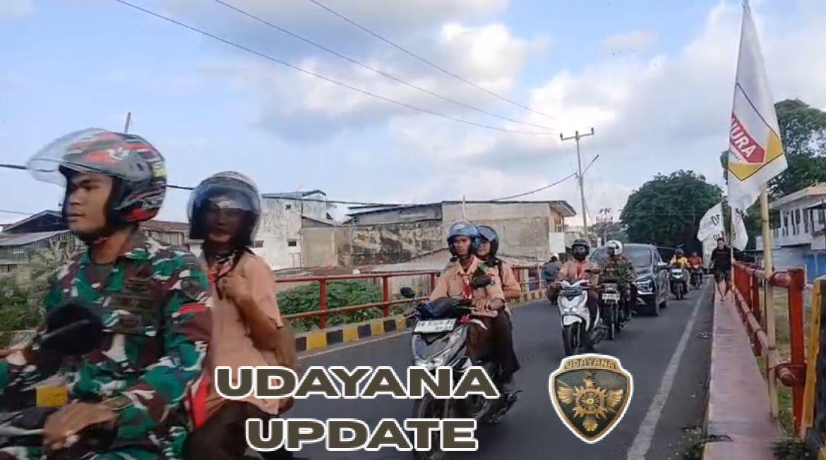 Sinergi Kodim 1603/Sikka, Komcad, dan Pramuka Perkuat Patroli Keamanan Wilayah