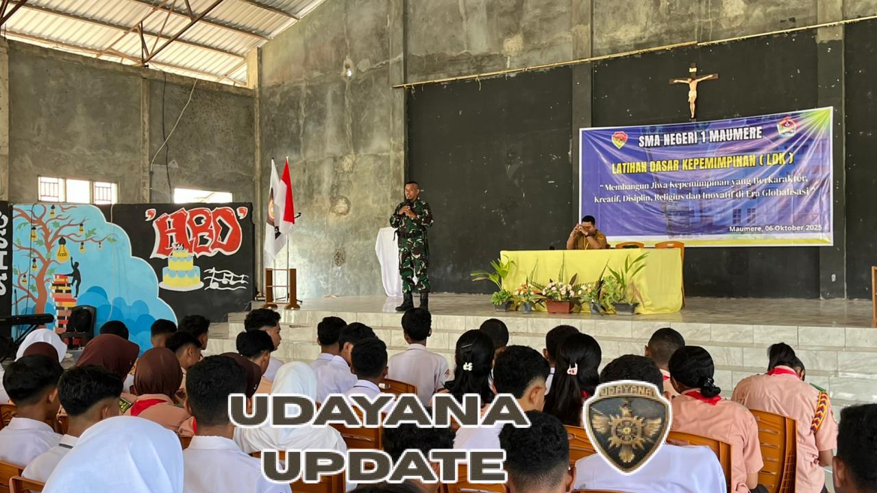 Latihan Dasar Kepemimpinan, Kasdim 1603/Sikka Bekali Generasi Muda Jiwa Nasionalisme