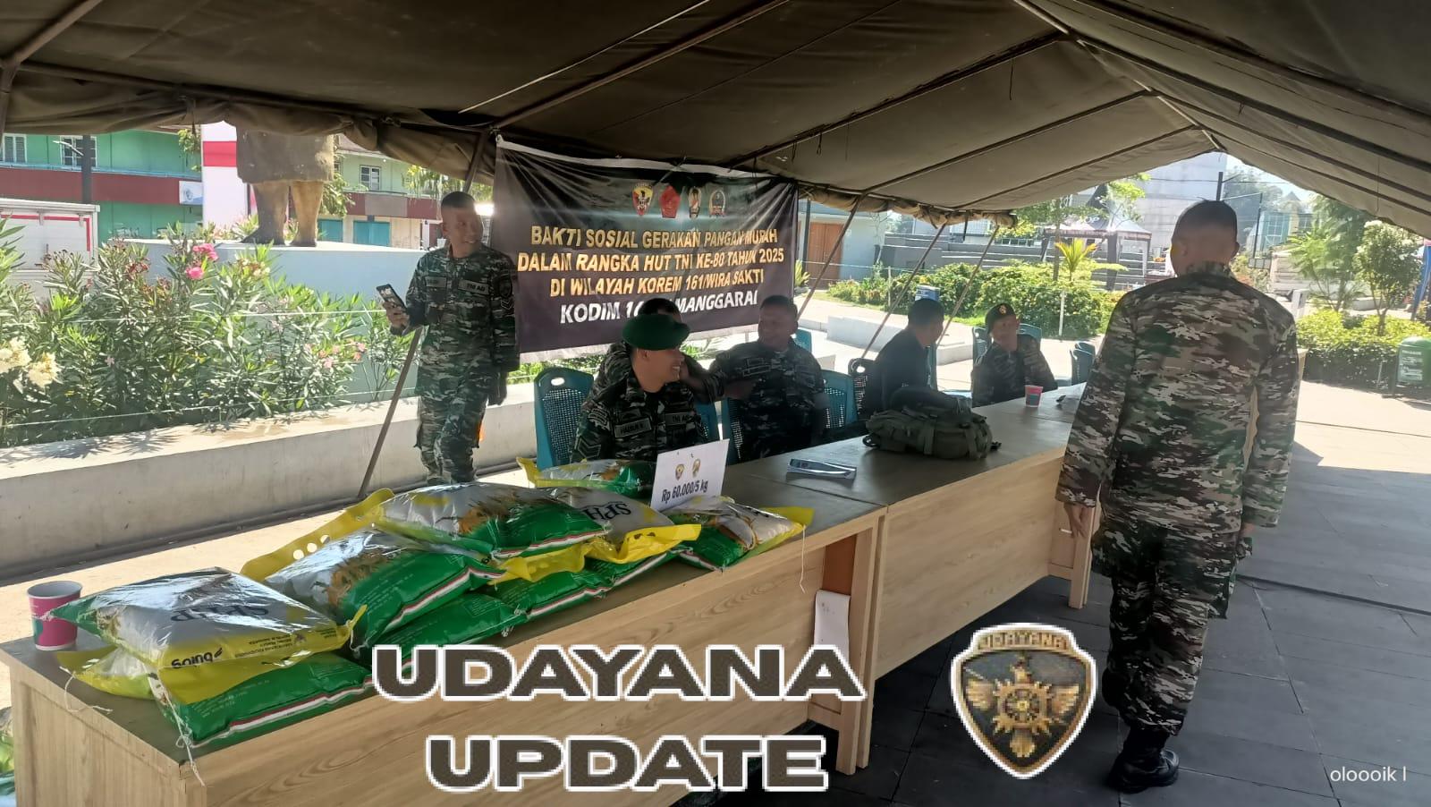 Kodim 1612/Manggarai Dekat dengan Rakyat, Kuat untuk Negeri