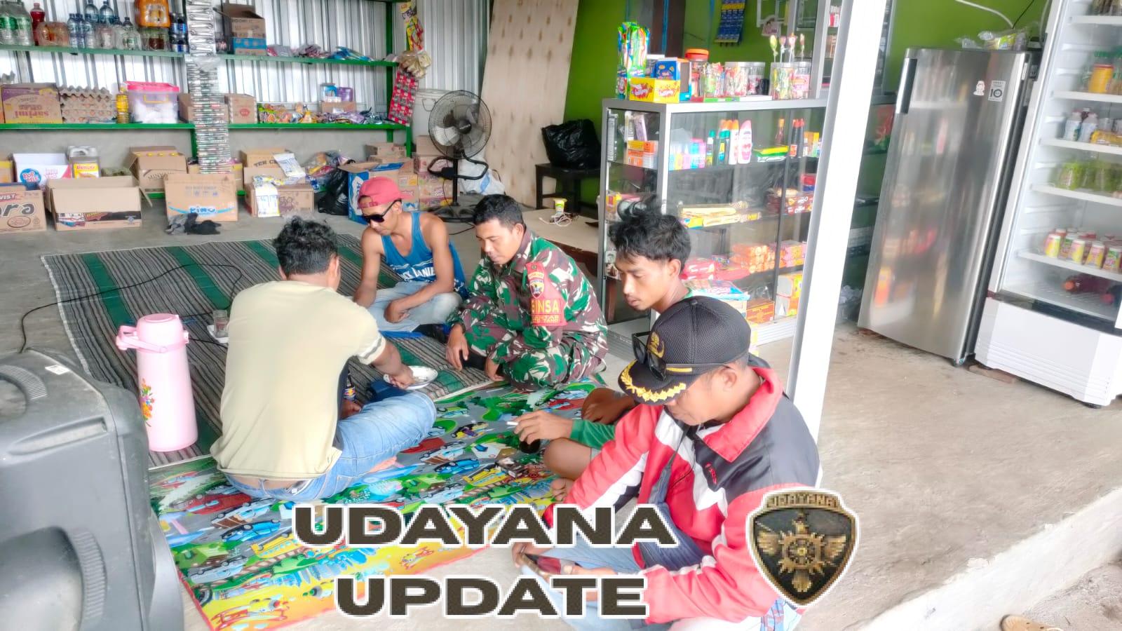 Babinsa Mantar Serda Hendry Aktif Ajak Warga Jaga Kamtibmas Lewat Komsos