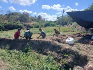 Wujud Kepedulian Babinsa Dalam Mendukung Ketahanan Pangan Daerah
