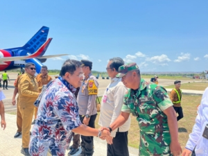 Sriwijaya Air Resmi Terbang Perdana, Kasdim 1601/Sumba Timur Turut Hadiri Momen Bersejarah Ini