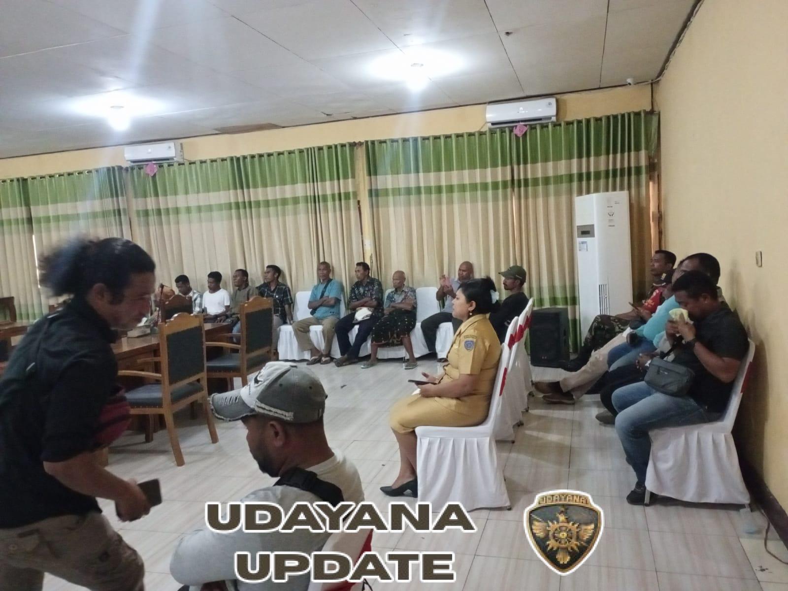 Babinsa Koramil 1625-05/Aesesa Laksanakan Pengamanan Rapat Dengar Pendapat DPRD Nagekeo