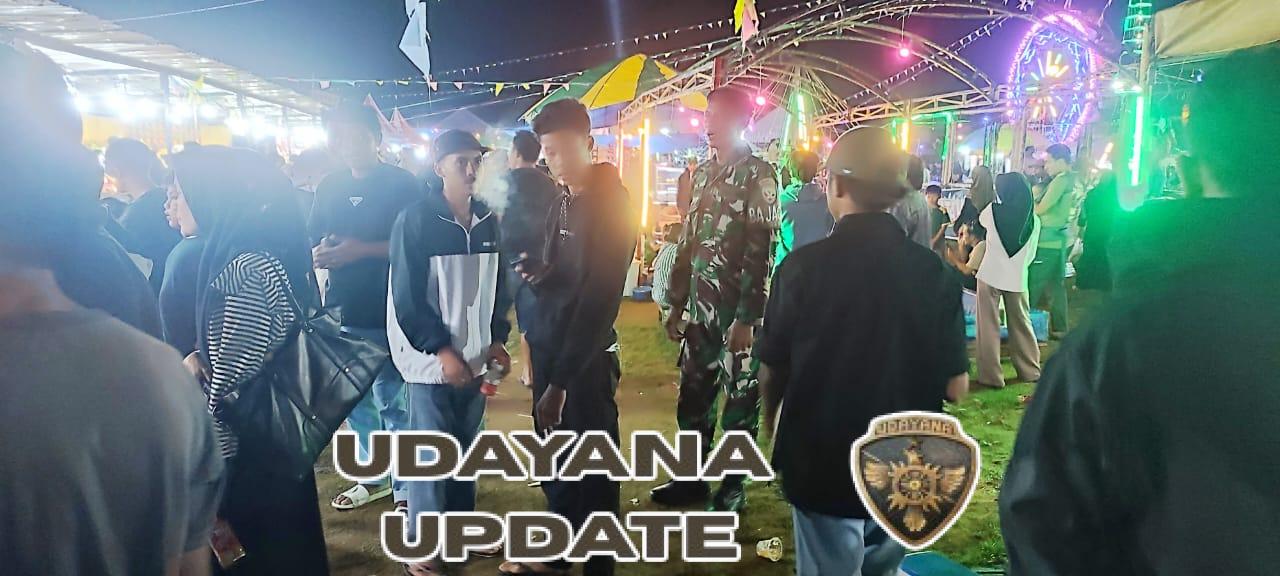 Babinsa Koramil 1628-03/Seteluk Laksanakan Patroli Malam Demi Ciptakan Situasi Aman dan Kondusif