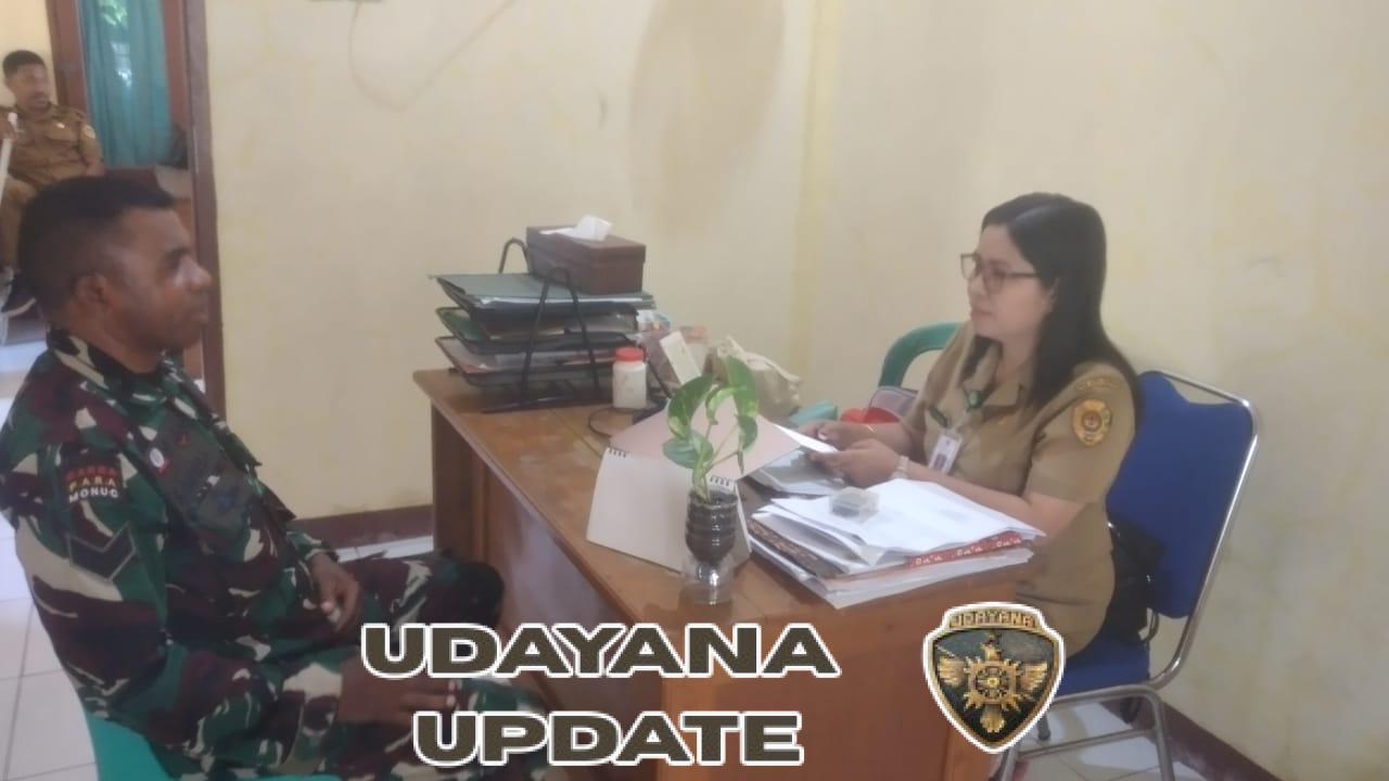 Babinsa Oeba dan Lurah Merdeka Rencanakan Pembuatan Sumur Bor