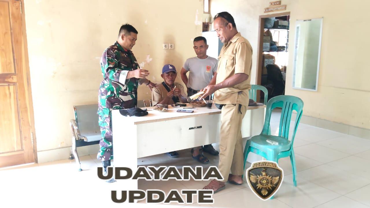 Babinsa Bukit Damai Gelar Komsos, Ajak Warga Wujudkan Kamtibmas yang Kondusif