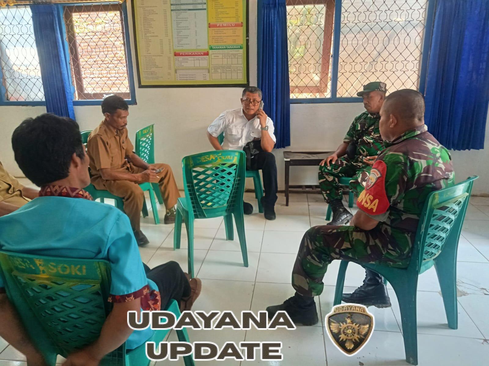 Serma Julkifli Kawal Program Irigasi Sawah di Desa Soki, Tingkatkan Ketahanan Pangan