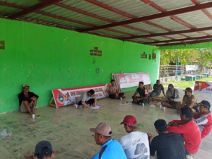 Babinsa Desa Belo Gelar Komsos dan Musyawarah Bersama Warga Ajak Jaga Kebersihan dan Ketertiban Lingkungan