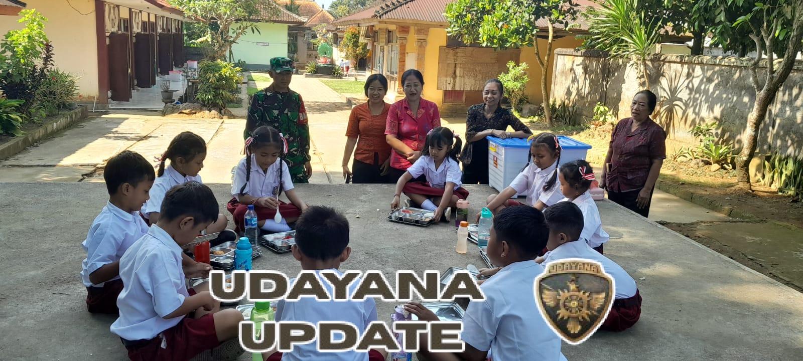 Babinsa Desa Penglumbaran Dampingi dan Pantau Kegiatan SPPG di Wilayah Kodim 1626/Bangli