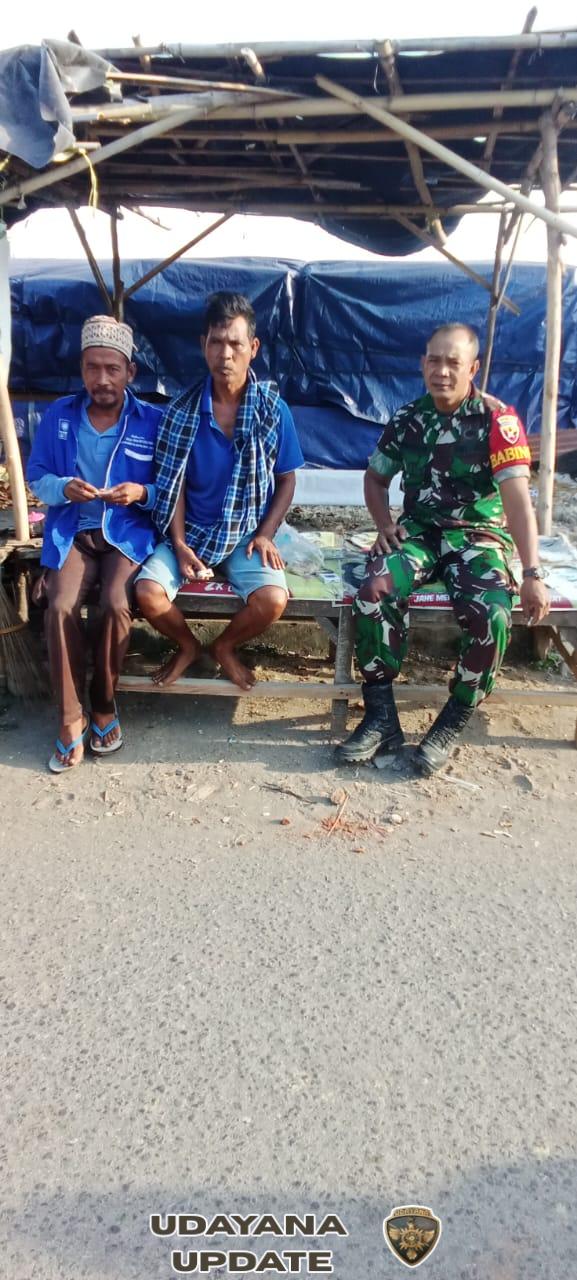 Lewat Komsos, Babinsa Motong Galakkan Gaya Hidup Bersih dan Bergizi