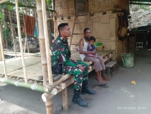 Babinsa dan Tokoh Agama Bersinergi Cegah Pengaruh Negatif di Kalangan Pemuda