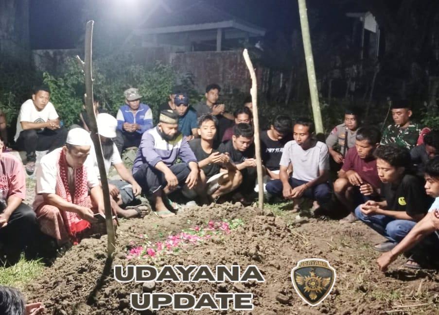 Babinsa Desa Seran Melayat Warga Binaan yang Meninggal Dunia