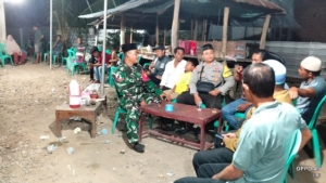 Babinsa Desa Bukit Damai Hadiri Musyawarah Desa Khusus Penetapan Program Ketahanan Pangan Tahun 2025