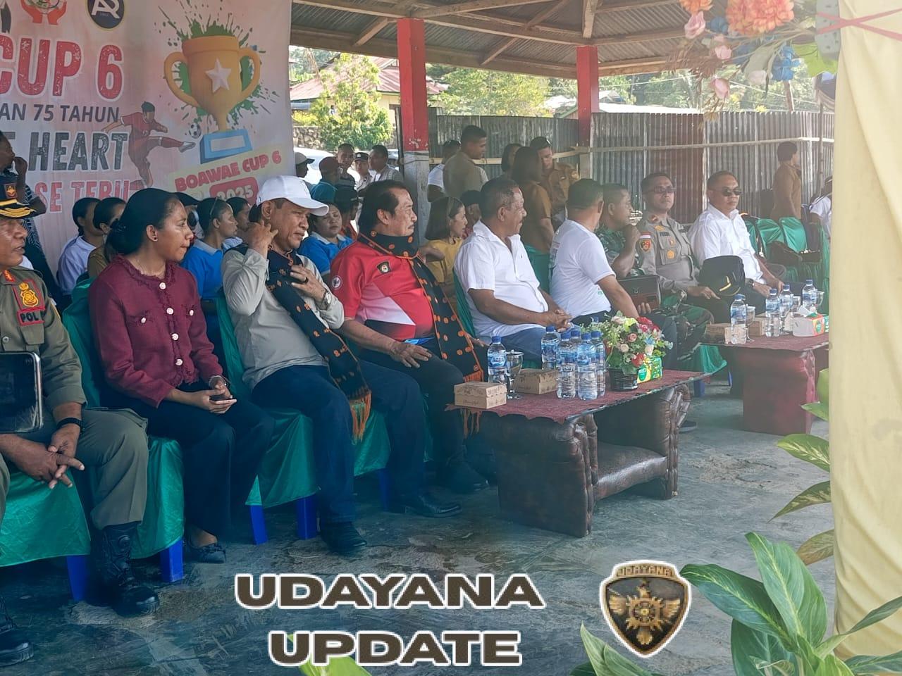 Semarak Pembukaan Boawae Cup VI di Lapangan Pancasila, TNI-Polri dan Warga Bersatu Sukseskan Event Olahraga Tahunan