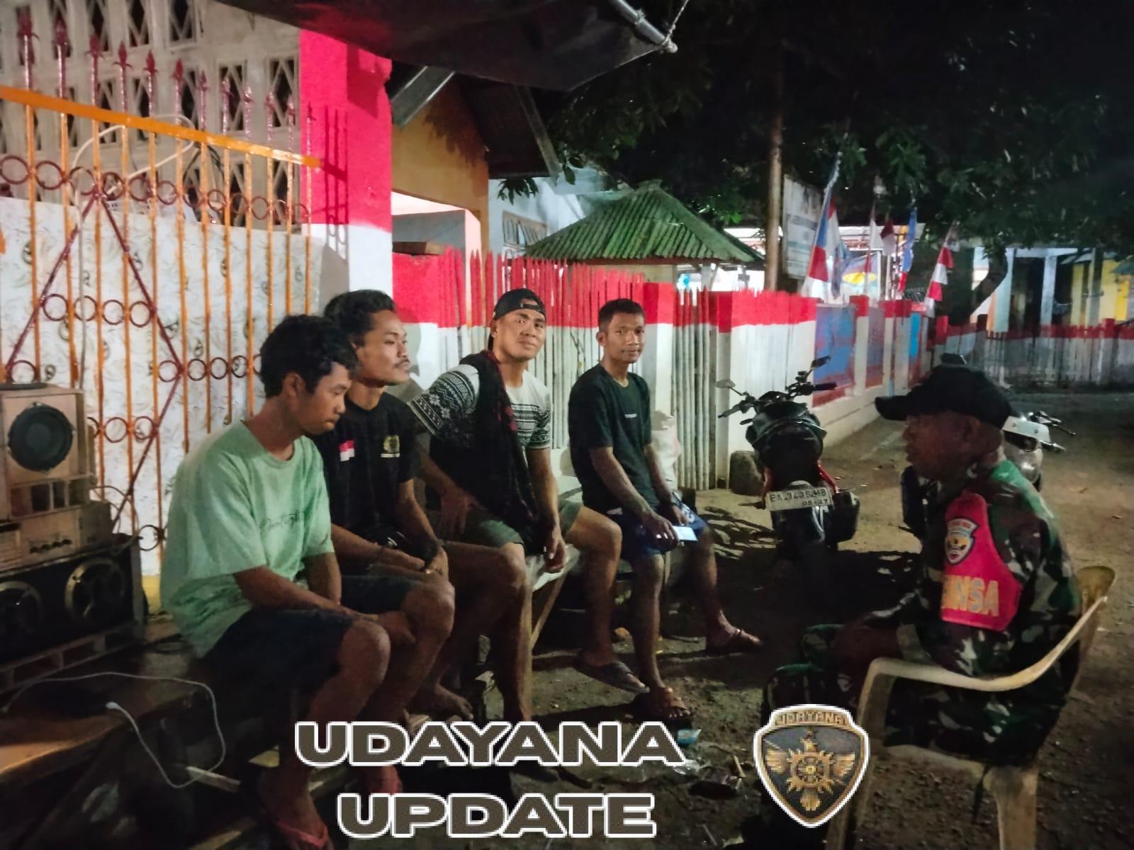 Babinsa Koramil Bolo Gencarkan Ronda Malam, Danramil: Jaga Kamtibmas dan Pererat Silaturahmi