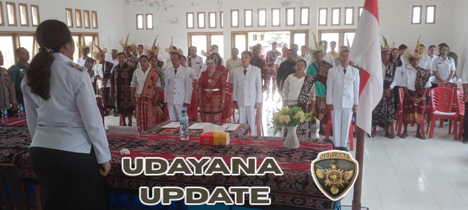 Wakil Bupati Rote Ndao Lantik Tiga Penjabat Kepala Desa di Kecamatan Rote Barat Laut