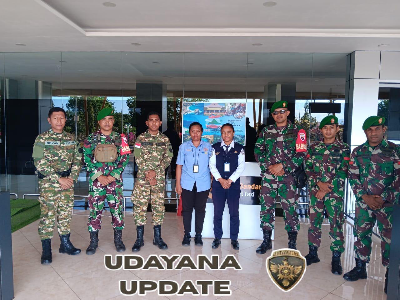 Kodim 1603/Sikka Melaksanakan Patroli Bersama Komcad SPPI Jaga Keamanan Kota Maumere