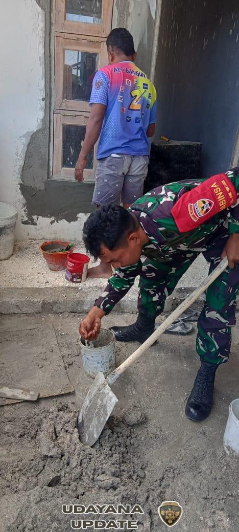 Babinsa Koramil 1627-01/Ba’a Jalin Silaturahmi Lewat Komsos di Desa Pilasue