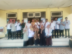 Danramil 1628-04/Poto Tano Hadiri Acara Pisah Kenal Camat dan Pejabat Struktural Kecamatan Poto Tano