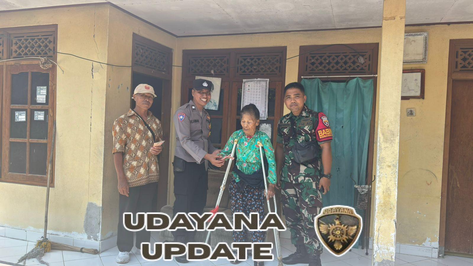 Danramil Banjarangkan Utus Babinsa Jajaran Dampingi Pencairan BLT DD