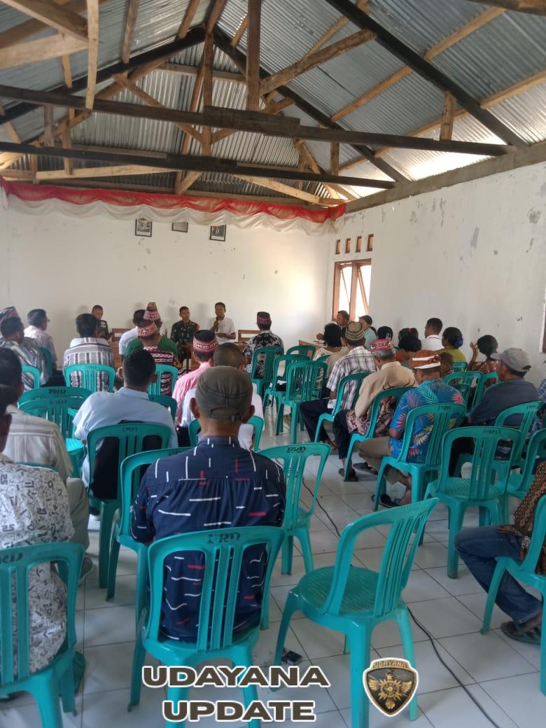 Merajut Masa Depan Desa, Babinsa Lembor Ikut Susun Rencana Pembangunan 2026 di Musdes Goloronggot