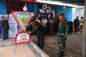 Kodim 1622/Alor Gelar Upacara Pemakaman Militer untuk Koptu Purnawirawan Lewi Musa Molina