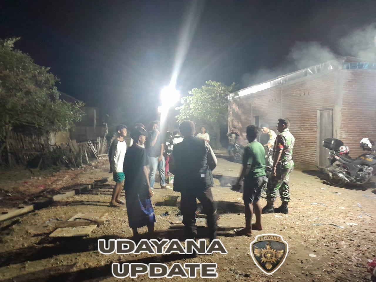 Serma Edi Sumardi Pimpin Apel Pengecekan Personil Siskamling untuk Wujudkan Lingkungan Kondusif