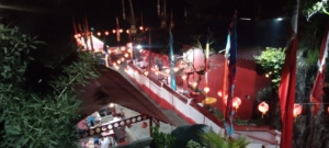 Sinergi Babinsa, Bhabinkamtibmas, dan Pecalang Dukung Kelancaran Ibadah Umat di Konco Blahbatuh