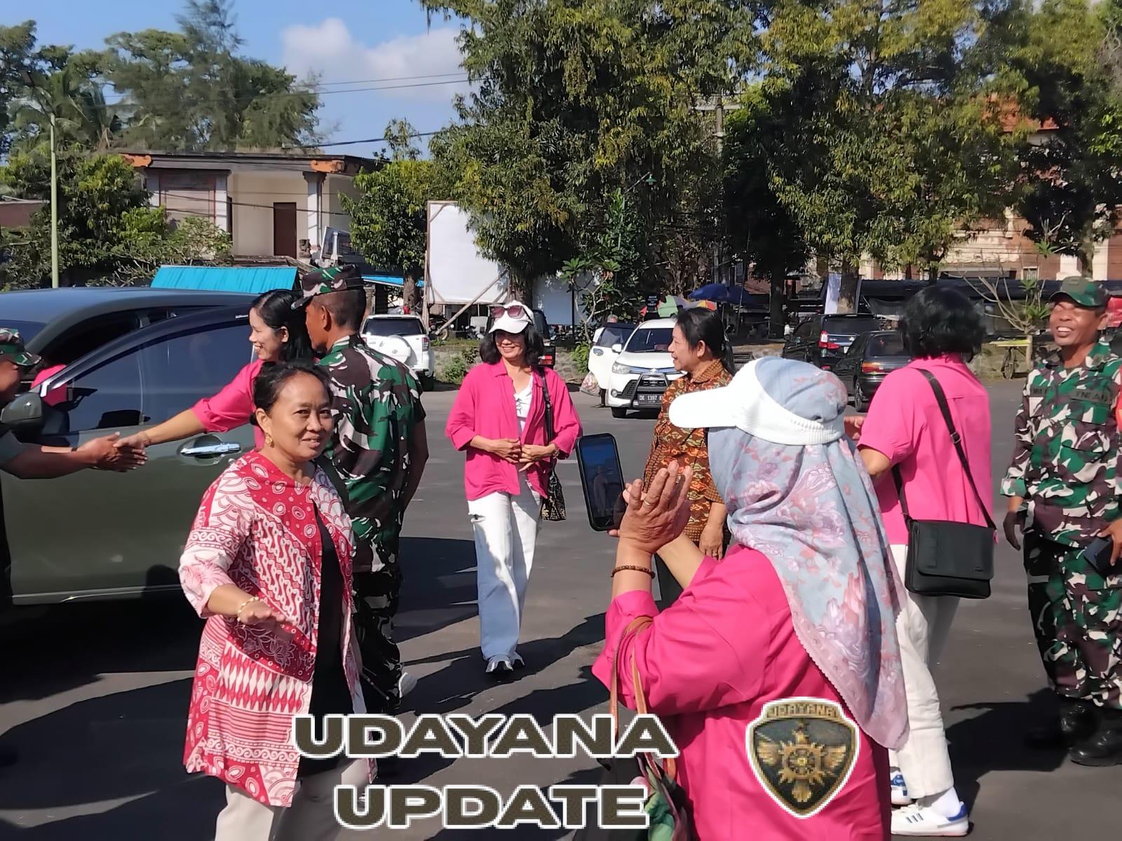 Danramil 1616-02/Ubud Beri Pengamanan dan Pendampingan Touring VW Rombongan Persit