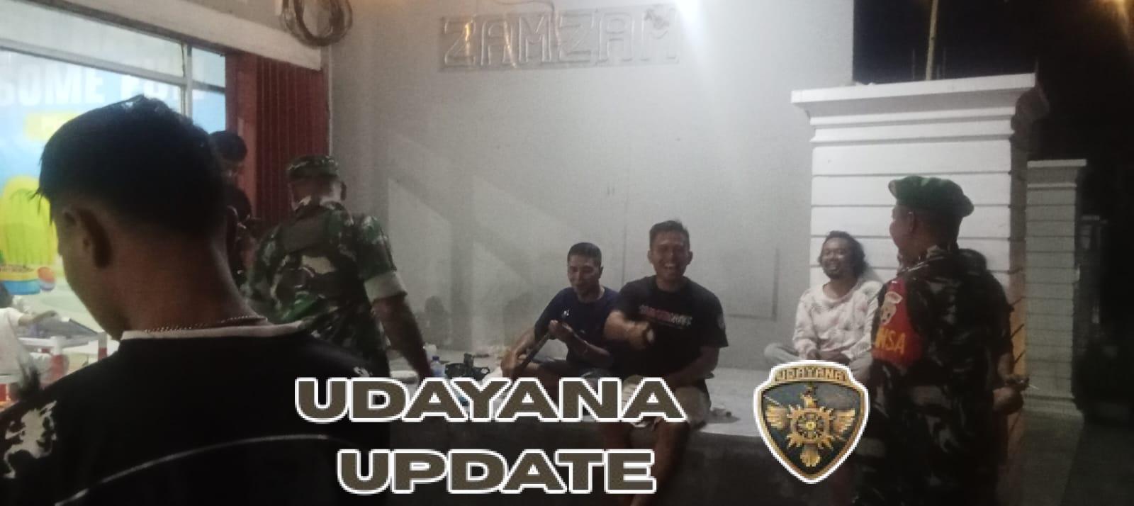 Piket Koramil 1615-09/Sikur Ajak Warga Aktif Ronda dan Jaga Kebersihan Lingkungan