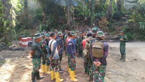 Sinergi Hebat! 150 Prajurit TNI Gencarkan Pembangunan di Giri Madia