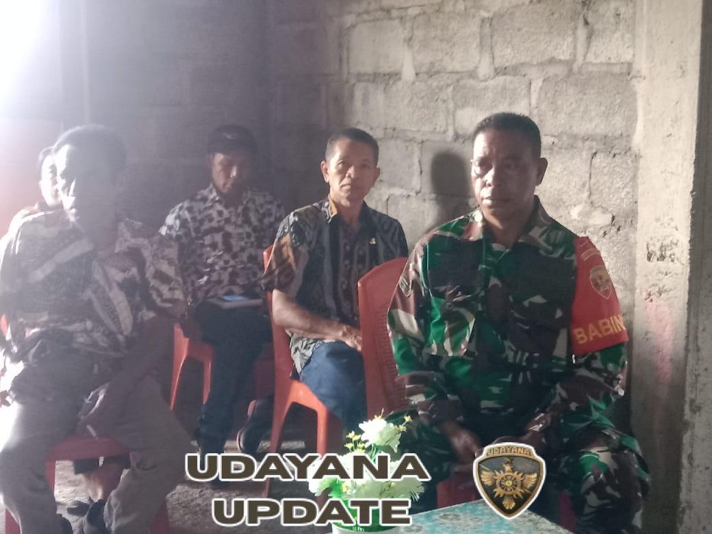 Babinsa Maurole Hadiri Musrenbangdes, Dukung Penyusunan RKPDes Desa Nggesa Detu