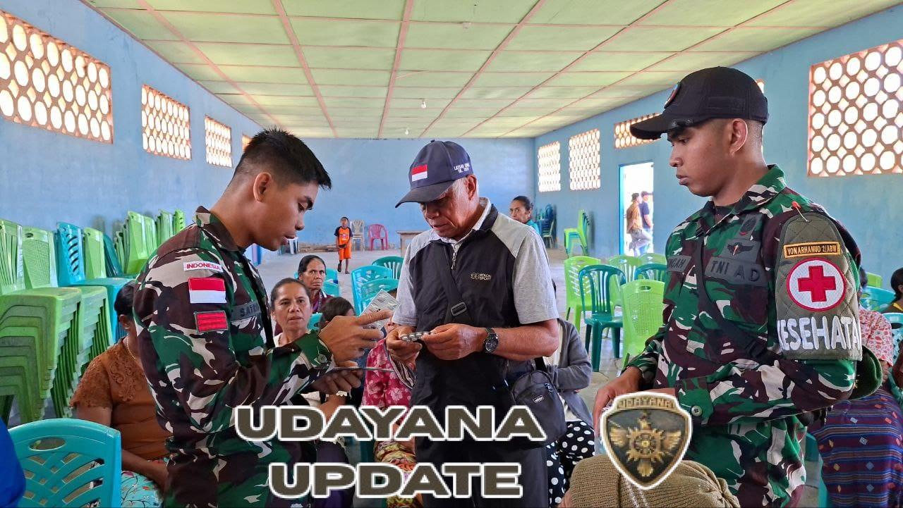 Tebarkan Senyum Sehat di Ujung Negeri, Satgas Pamtas RI-RDTL Sektor Barat Bersinergi dengan Yayasan Tangan Pengharapan