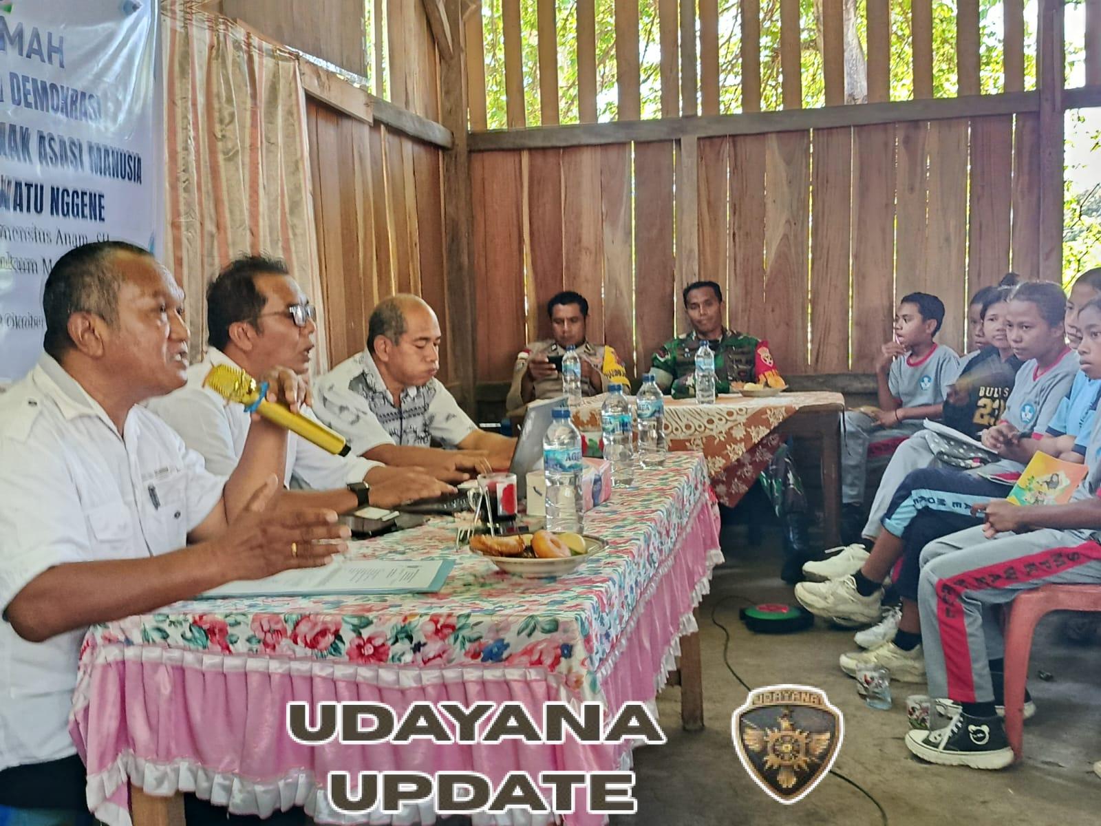 TNI Turun Langsung! Babinsa Sertu Zumaidin Ajak Warga Pahami Makna Demokrasi dan HAM